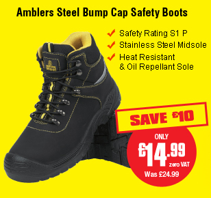 Amblers Steel Bump Cap Safety Boots